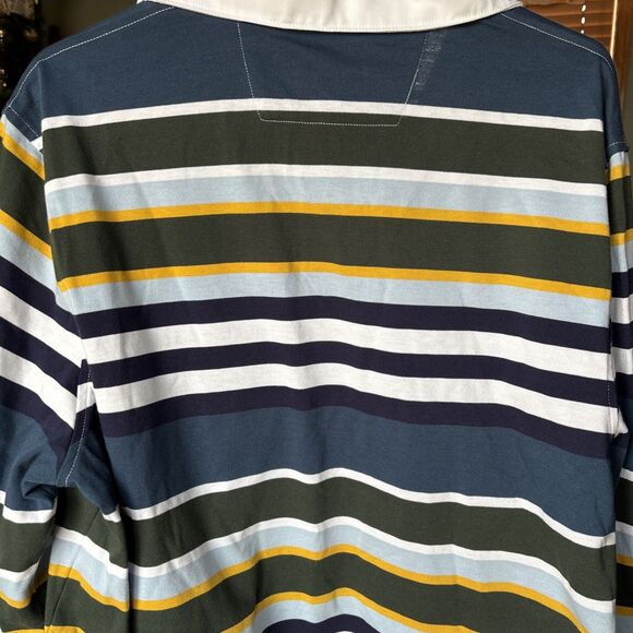 Club Room Vintage Polo Shirt Men's XL Blue Green + Long Sleeve - Picture 7 of 7